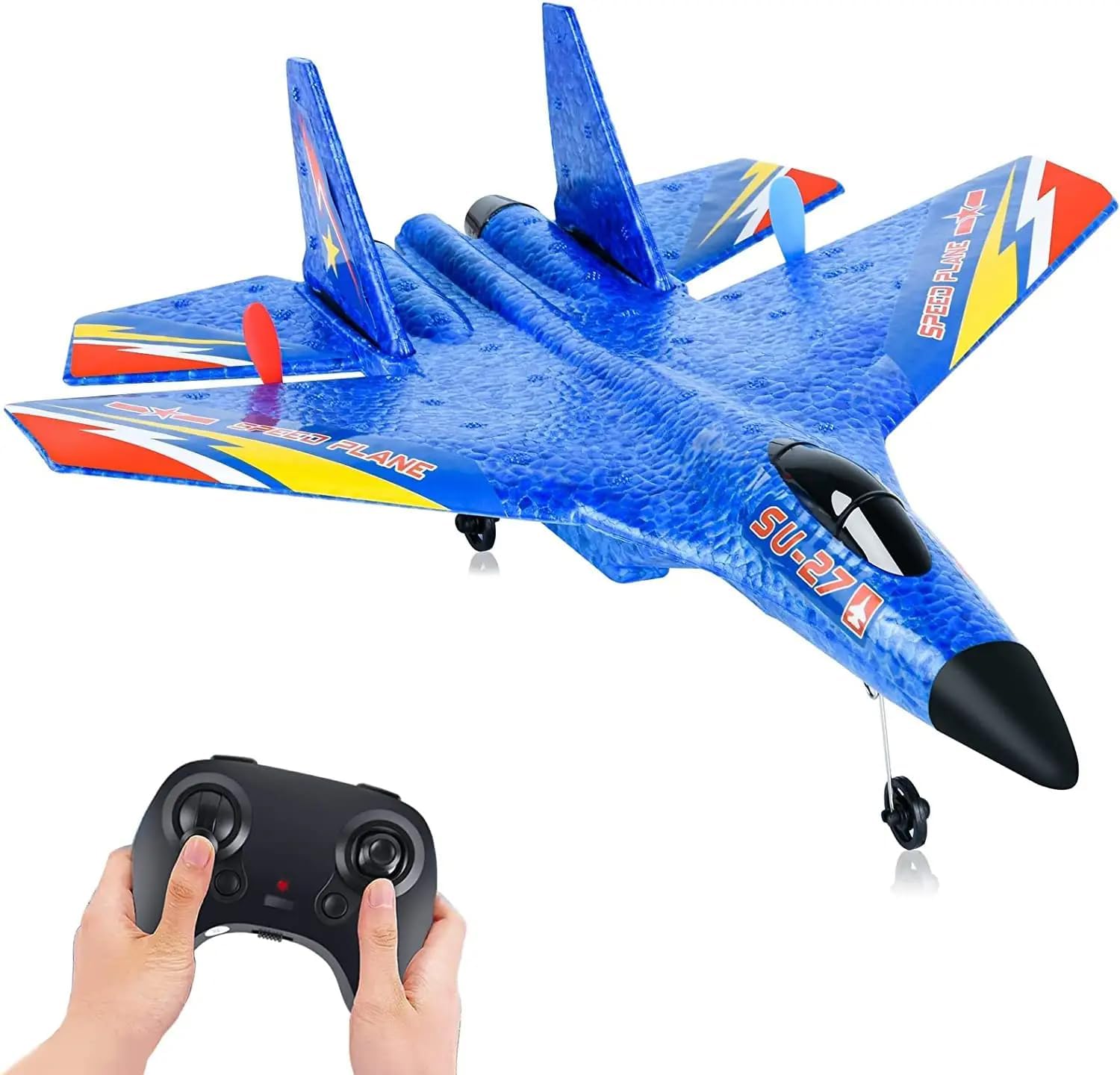 SU-27 RC Airplane,2.4GHz 2 Channel Remote Control Plane